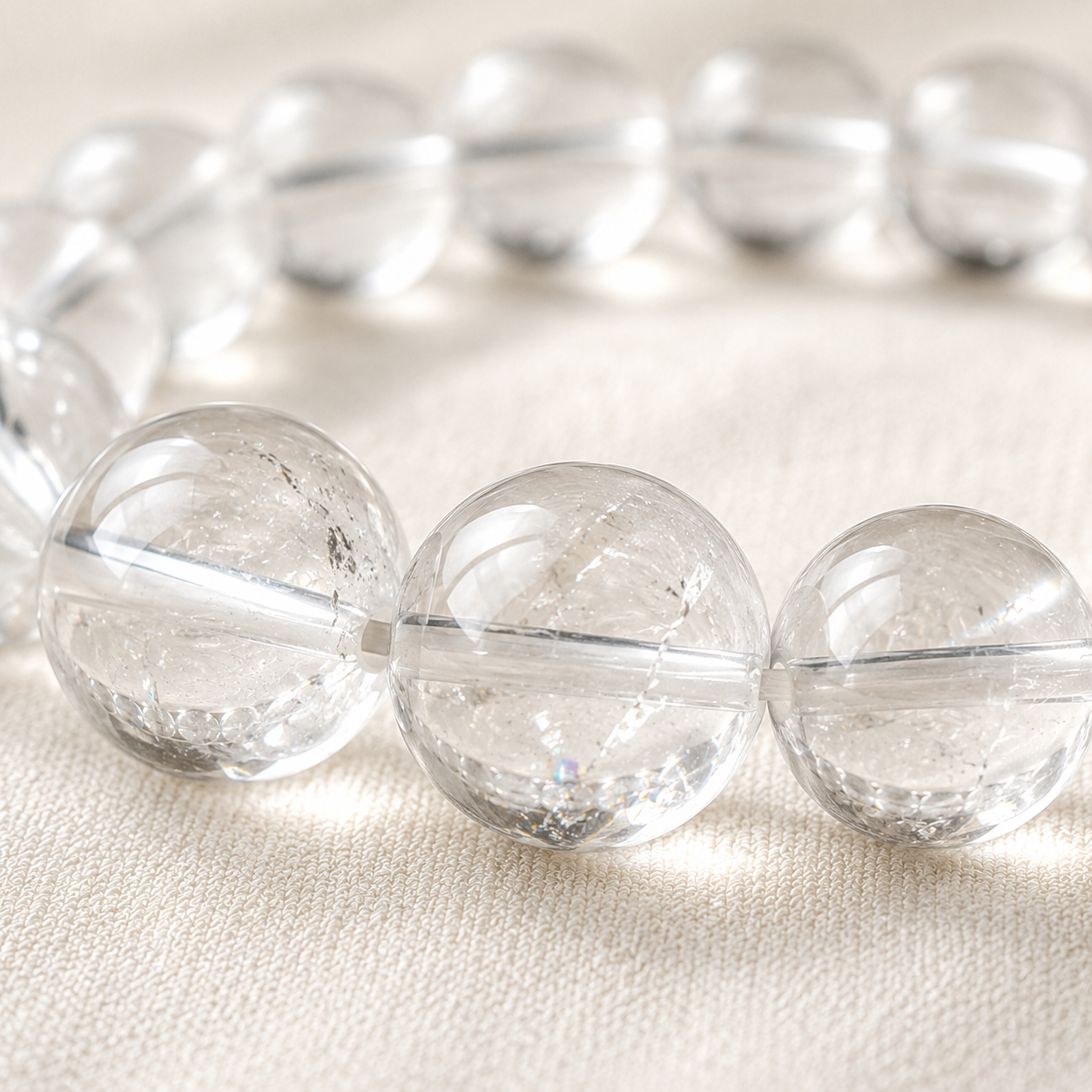 Natural Clear Quartz 8mm Bracelet for Clarity