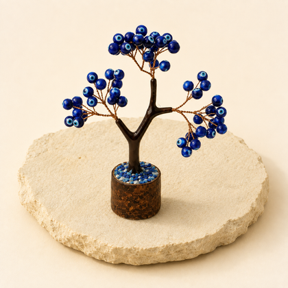Evil Eye Tree natural crystal product view by Evashu Crystals