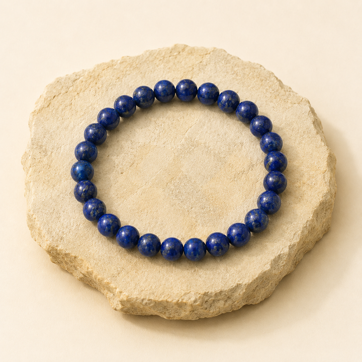 Lapis Lazuli Bracelet natural crystal bracelet product view by Evashu Crystals