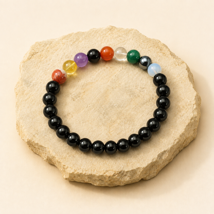 Navratna Bracelet natural crystal product view by Evashu Crystals