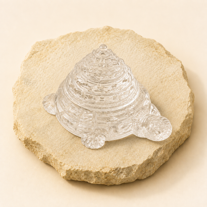 Sphatik Tortoise natural crystal product view by Evashu Crystals