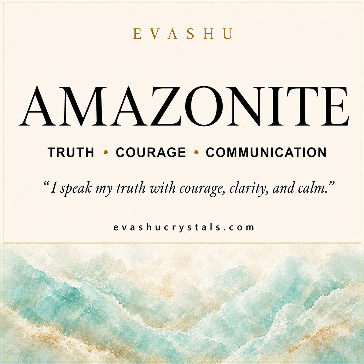 Amazonite Bracelet truth courage benefits guide