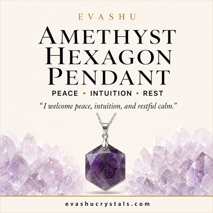 Amethyst Hexagon Pendant benefits benefits guide