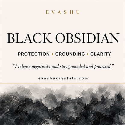 Black Obsidian raw stone product information guide