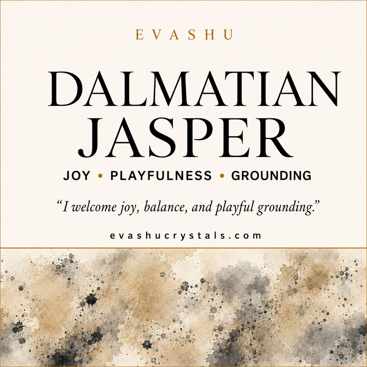 Dalmatian Jasper Bracelet joy playfulness benefits guide