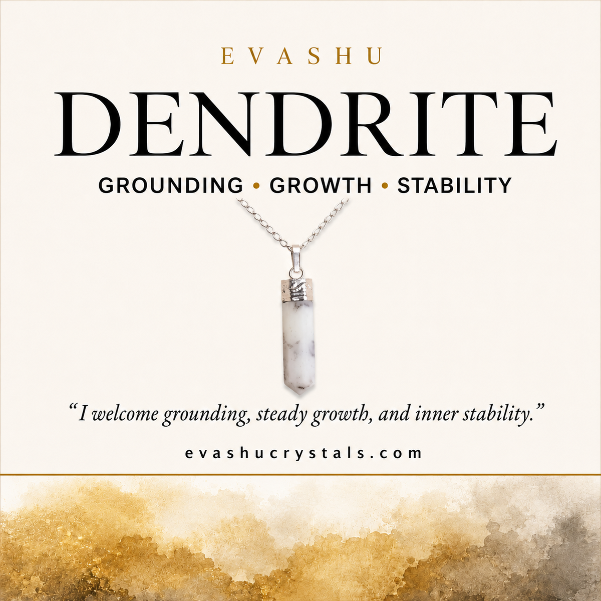 Dendrite Pencil Pendant benefits benefits guide