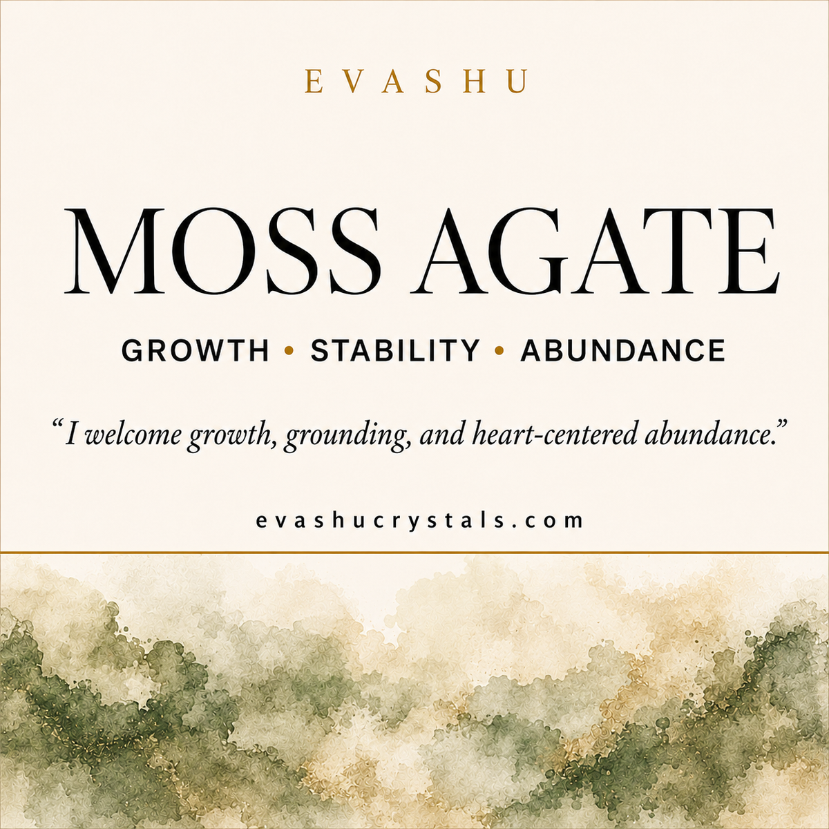 Moss Agate Bracelet growth stability benefits guide