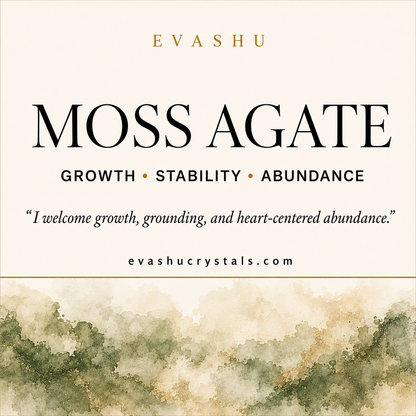 Moss Agate Bracelet growth stability benefits guide