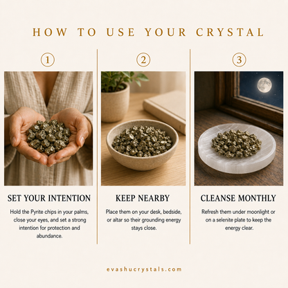 Pyrite Chips benefits benefits guide