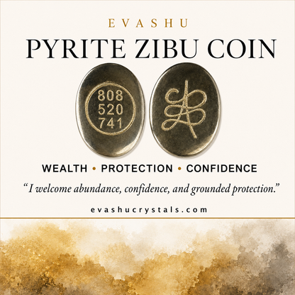 Pyrite Zibu symbolic coin product information guide