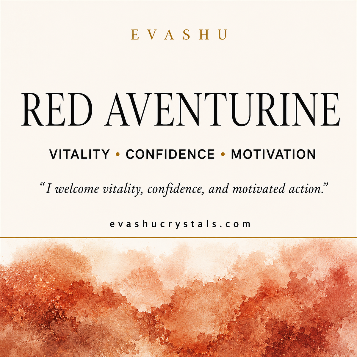 Red Aventurine Bracelet vitality confidence benefits guide