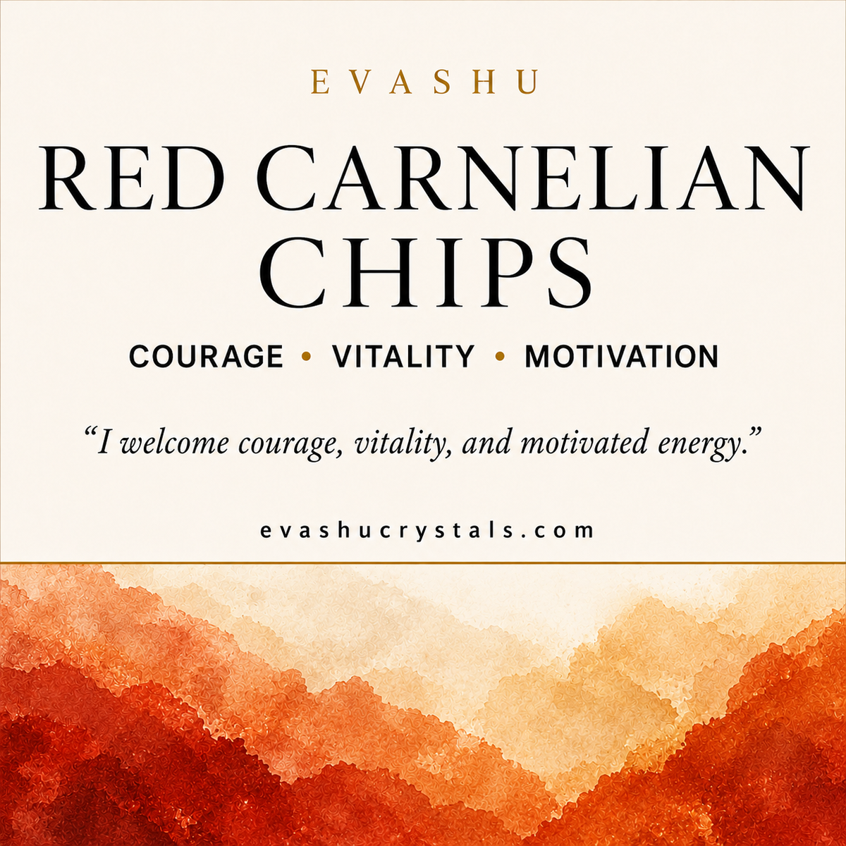 Red Carnelian Chips benefits benefits guide