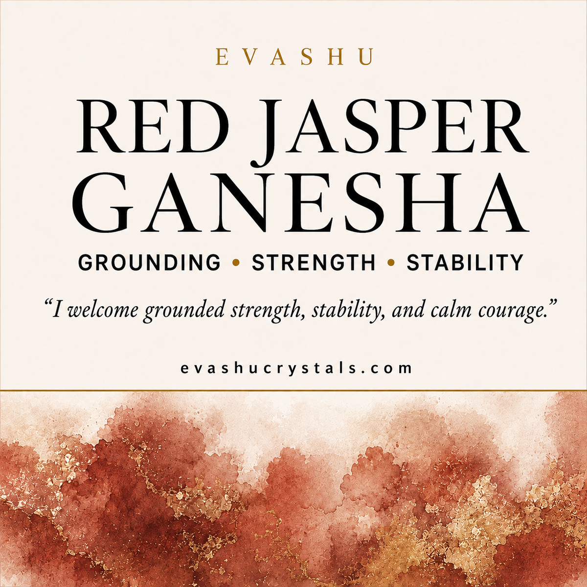 Red Jasper Ganesha benefits benefits guide