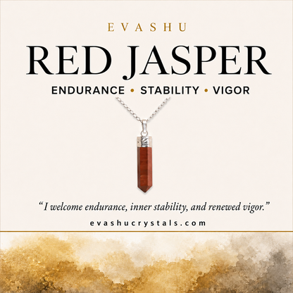 Red Jasper Pencil Pendant benefits benefits guide