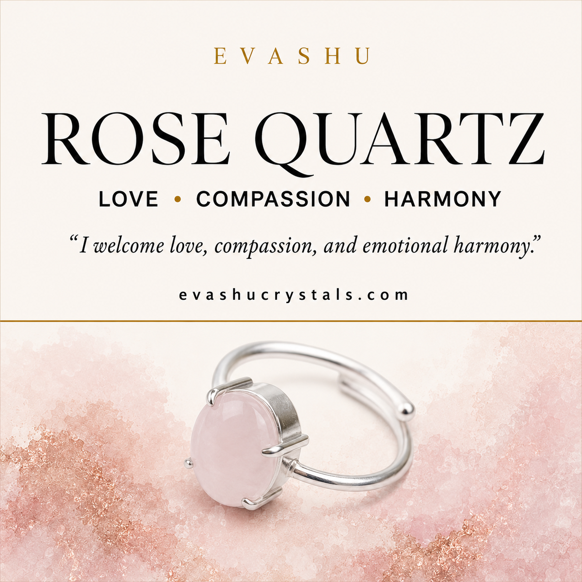 Rose Quartz Ring benefits benefits guide