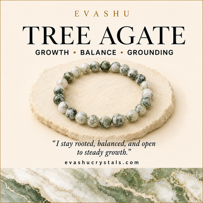 Tree Agate Bracelet growth balance benefits guide