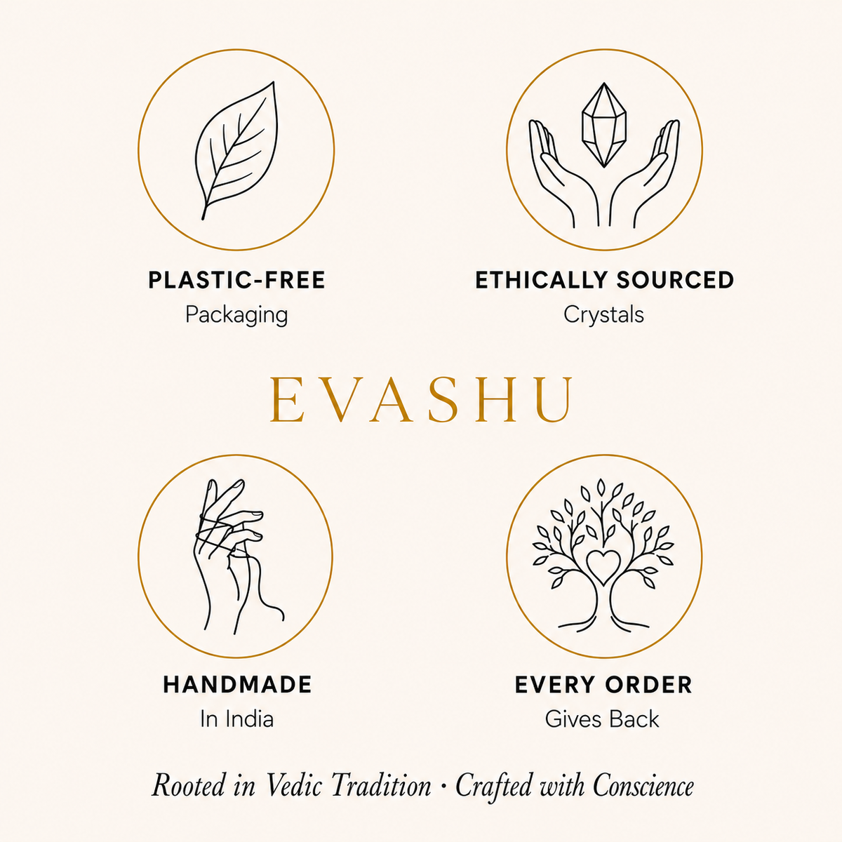 Amethyst Gua Sha by Evashu Crystals with sourcing, handmade and brand values