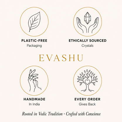Black Obsidian Gua Sha by Evashu Crystals with sourcing, handmade and brand values