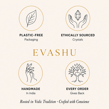 Black Obsidian Arrowhead Pendant brand information by Evashu Crystals