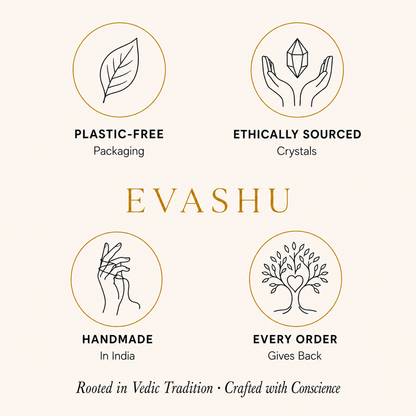 Black Onyx Tumble Pendant by Evashu Crystals