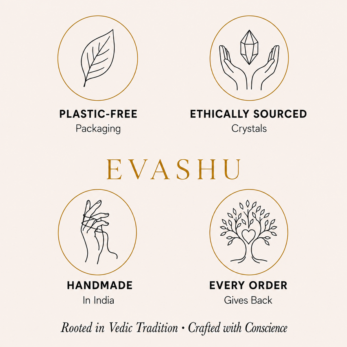 Blue Goldstone Pencil Pendant by Evashu Crystals with sourcing, handmade and brand values