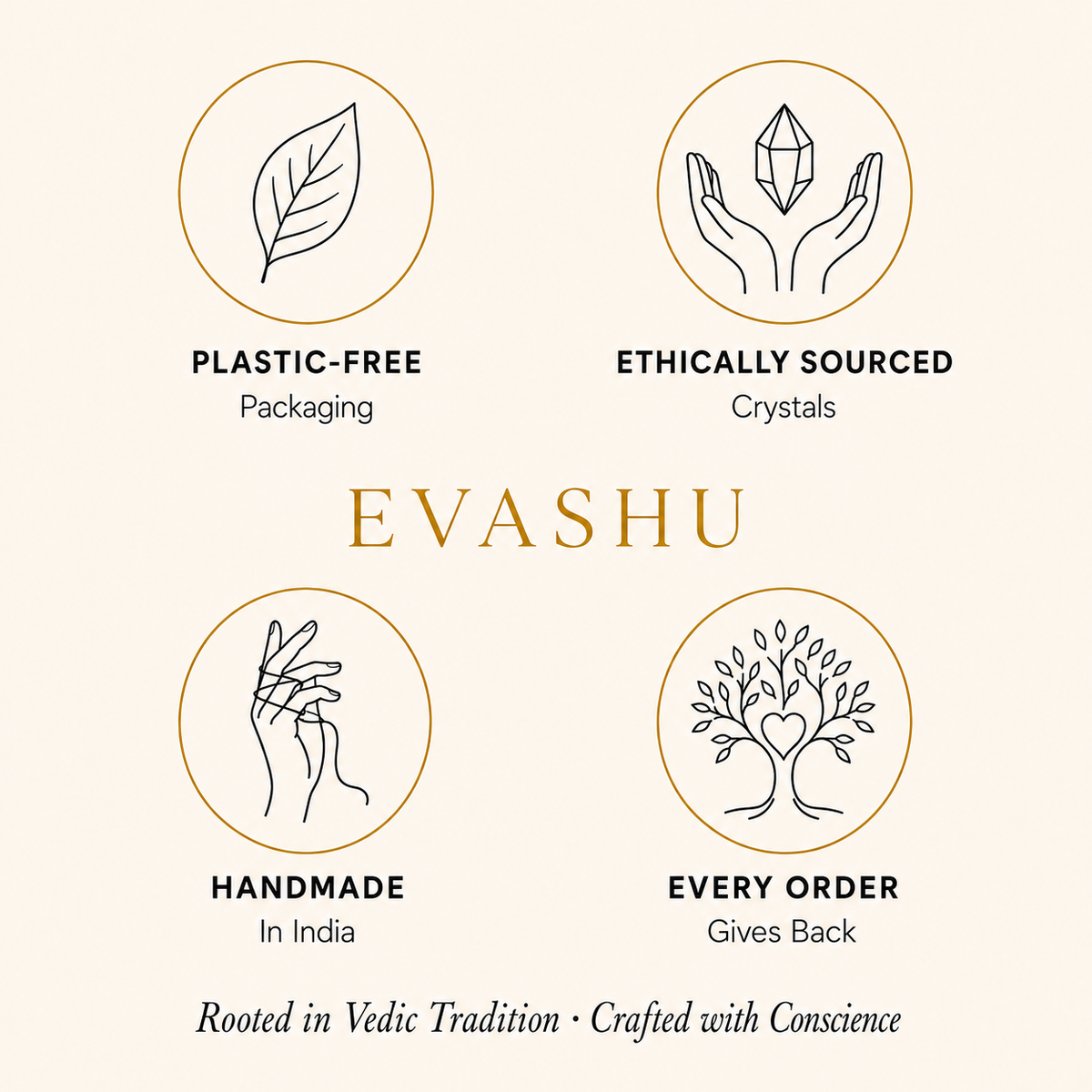 Pink Tiger Eye Bracelet by Evashu Crystals with sourcing, handmade and brand values