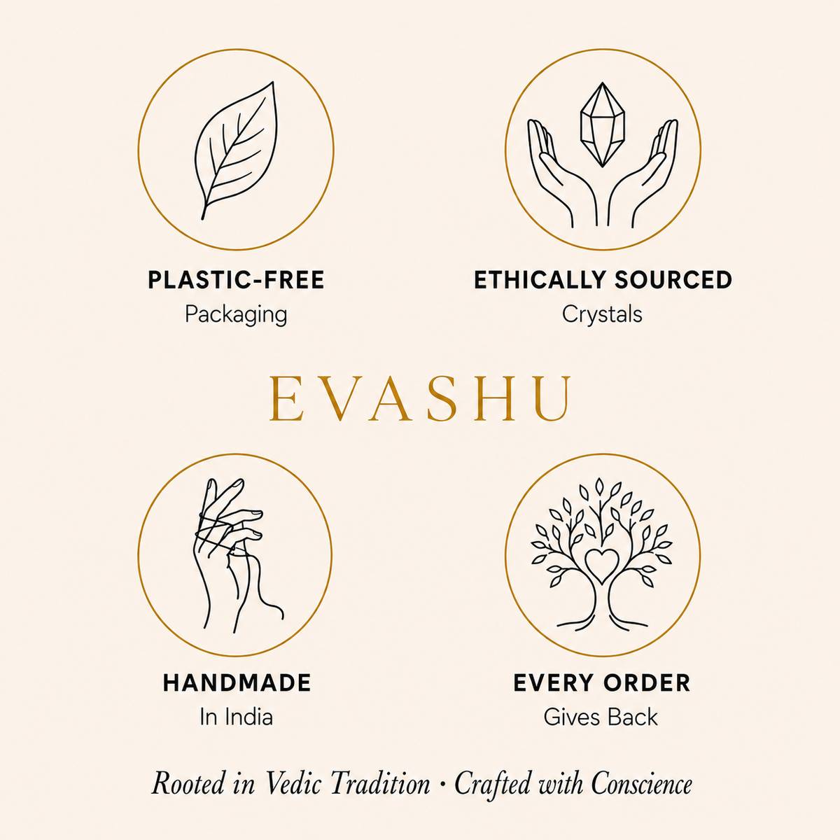 Raw Sodalite Stone by Evashu Crystals with sourcing, handmade and brand values