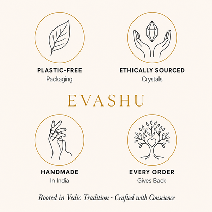Red Jasper Bracelet by Evashu Crystals with sourcing, handmade and brand values