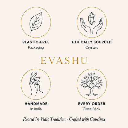 Red Jasper Pencil Pendant by Evashu Crystals with sourcing, handmade and brand values