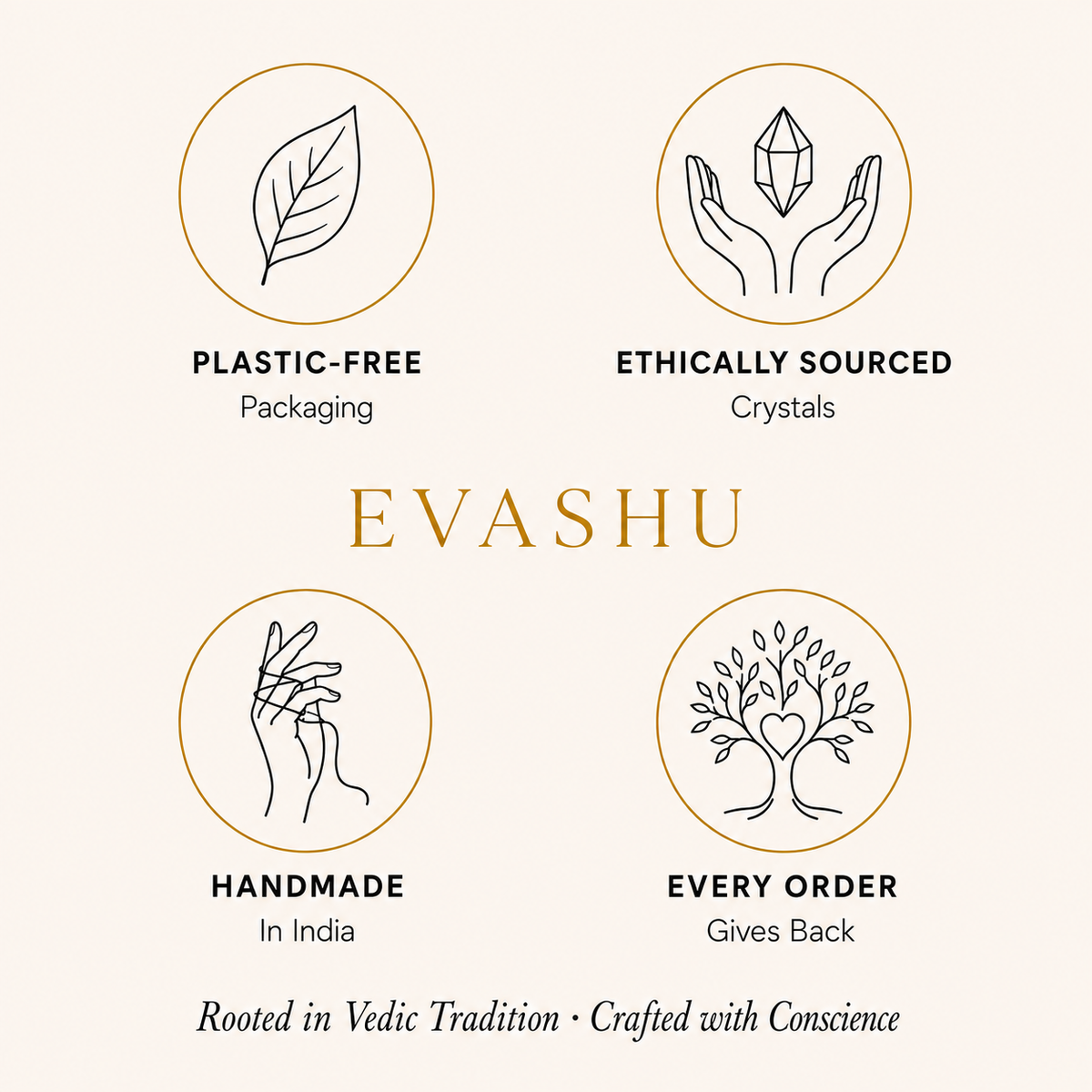 Rose Quartz Gua Sha by Evashu Crystals with sourcing, handmade and brand values