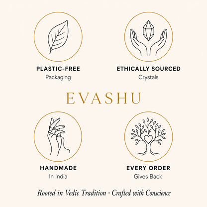 Rose Quartz Ring by Evashu Crystals with sourcing, handmade and brand values
