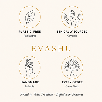 Sodalite Bracelet by Evashu Crystals with sourcing, handmade and brand values