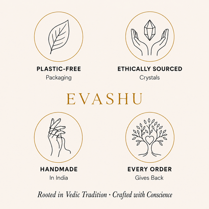 Sunstone Pencil Pendant by Evashu Crystals with sourcing, handmade and brand values