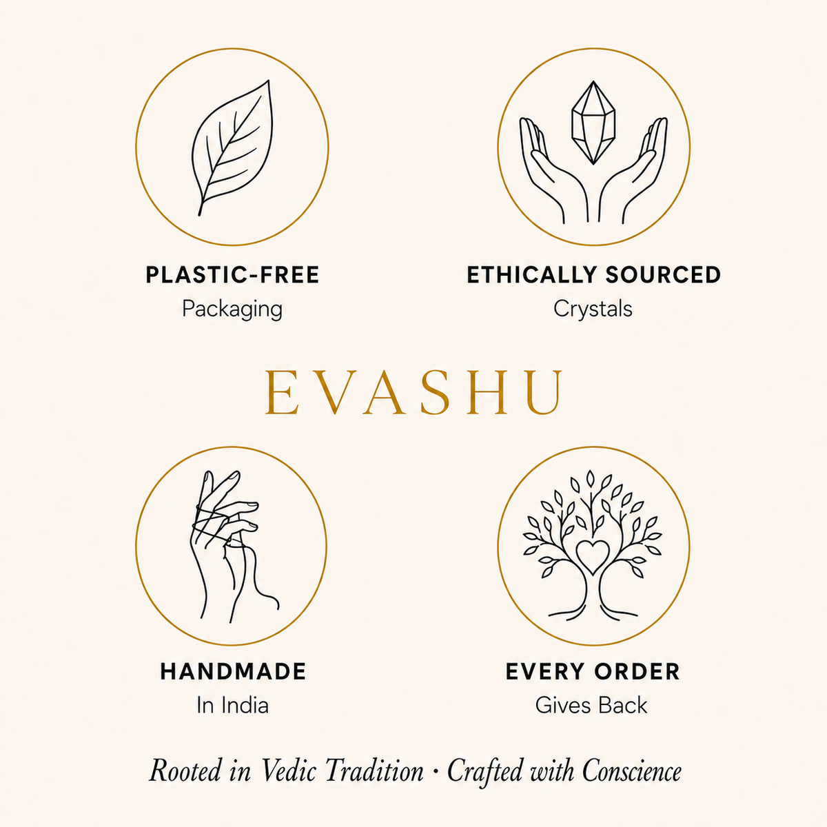 Tiger Eye Gua Sha tool by Evashu Crystals