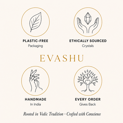 Black Obsidian, Tiger Eye and Evil Eye Bracelet brand information by Evashu Crystals