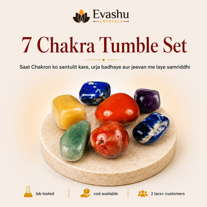 7 Chakra Tumbled Stone Set for Balance