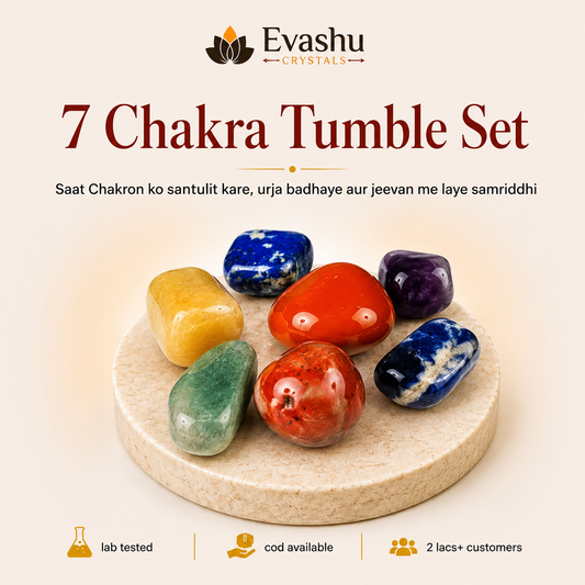 7 Chakra Tumbled Stone Set for Balance