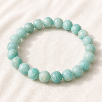 Natural Amazonite 8mm Bracelet for Truth