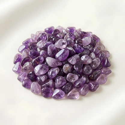 Natural Amethyst Crystal Chips for Calm