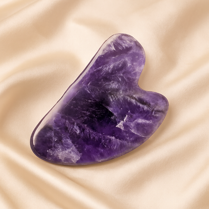 Natural Amethyst Gua Sha for Calm