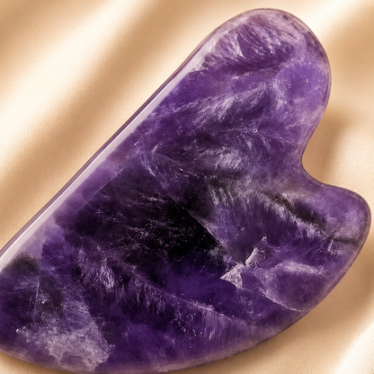 Natural Amethyst Gua Sha for Calm