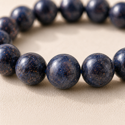 Natural Sunstone & Blue Sunstone Bracelet for Positivity