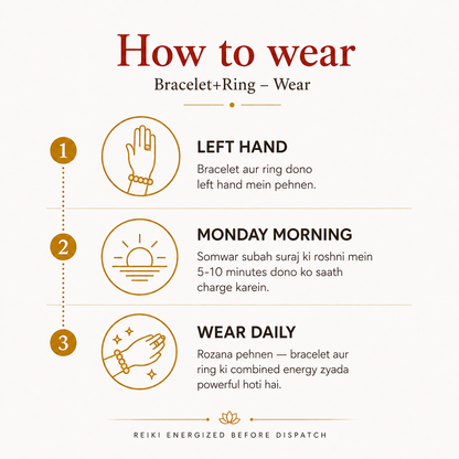Natural Citrine Ring for Success