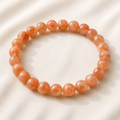 Natural Carnelian 8mm Bracelet for Motivation