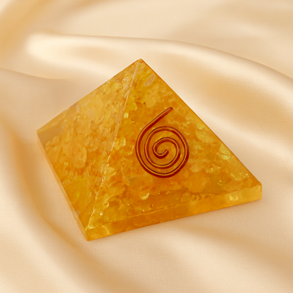 Natural Citrine Pyramid for Success
