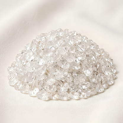 Natural Clear Quartz Crystal Chips for Clarity