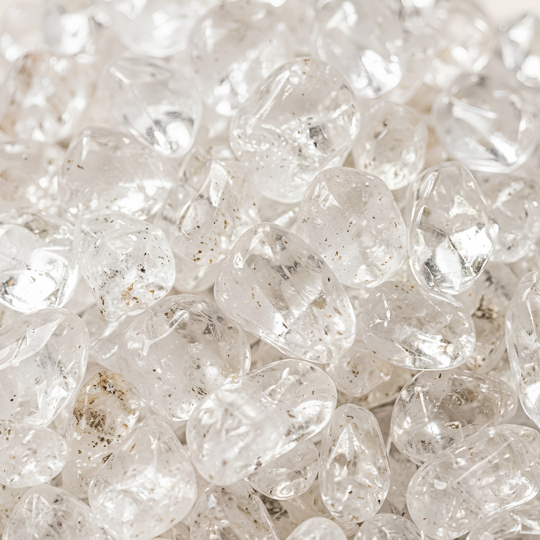 Natural Clear Quartz Crystal Chips for Clarity