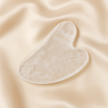 Natural Clear Quartz Gua Sha for Clarity