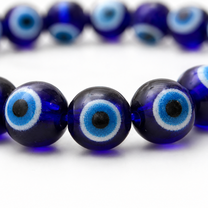 Natural Evil Eye 8mm Bracelet for Protection
