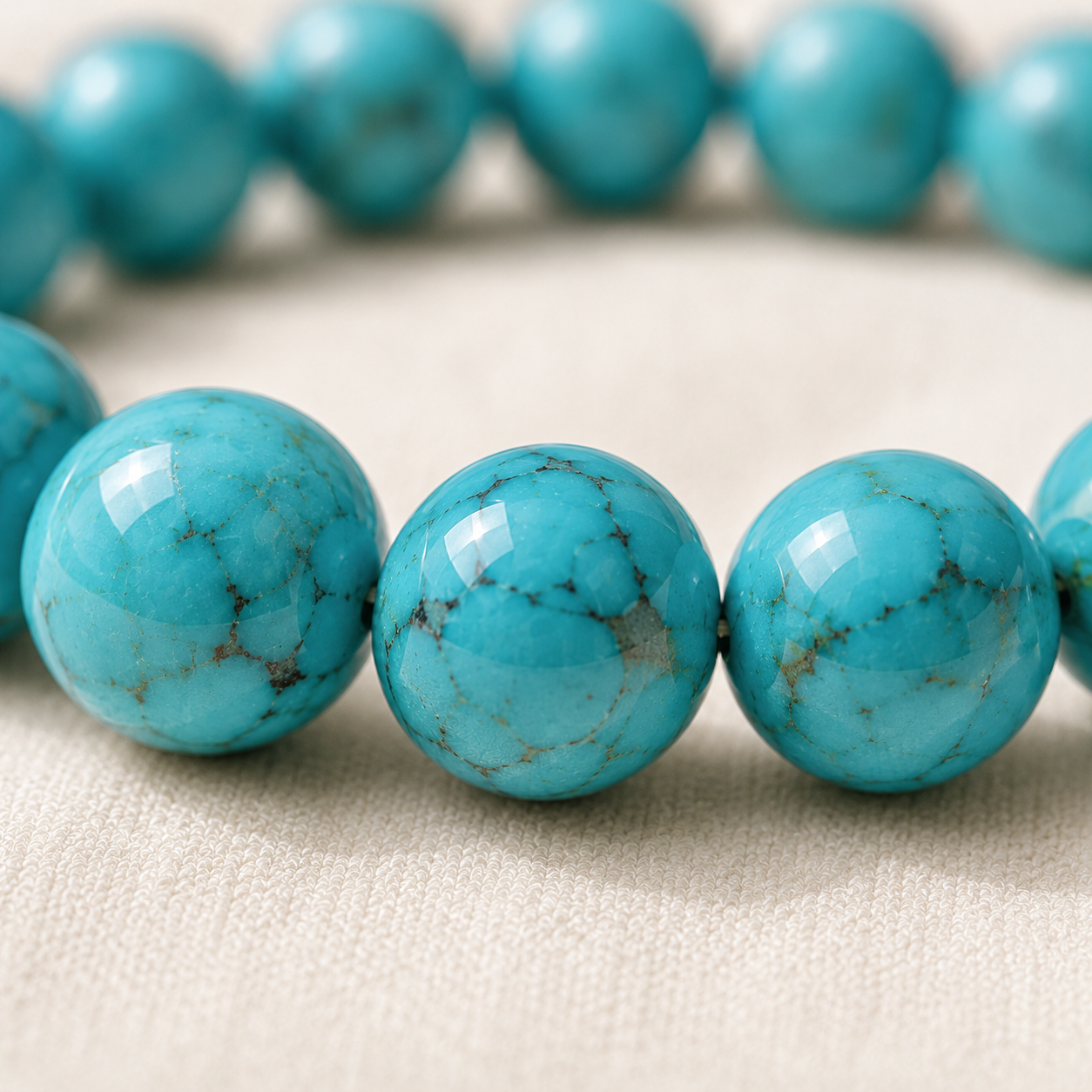 Natural Turquoise Firoza Bracelet for Communication